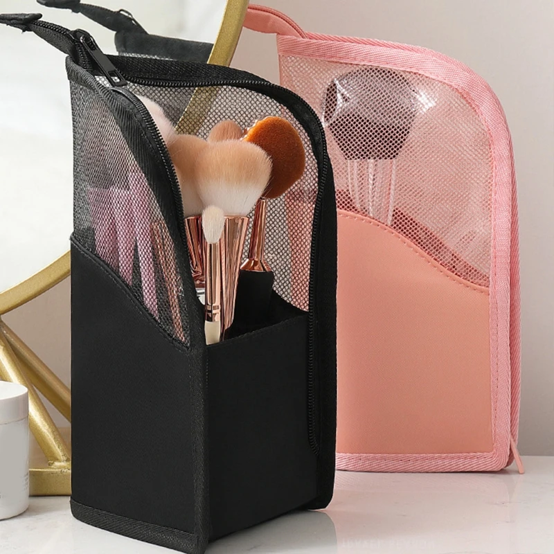 Travel Accessories Holder - Travel Makeup Brush Bag Portable Cosmetic