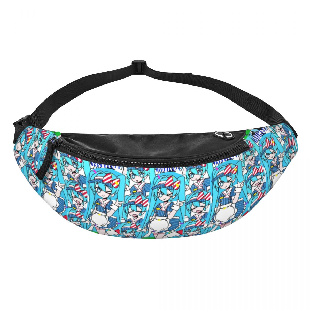 Travel Accessories Pouch For Men - Custom H-Hatsuned M-Mikus Hot Fanny Pack