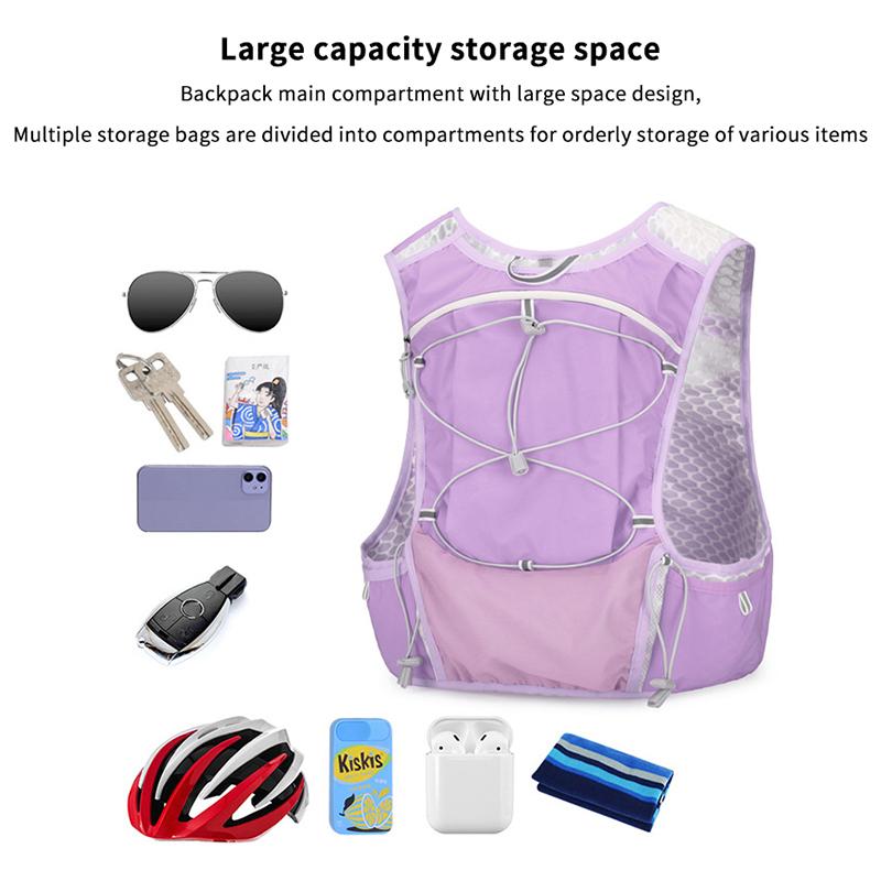 Hydration Pack Backpack - 1pcs polyester Outdoor Trail Running Backpack