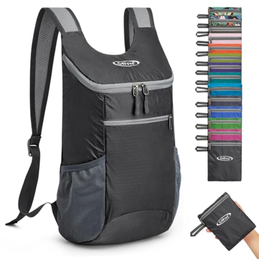 Packable Daypack Foldable - Lightweight Packable Hiking Backpack for Men