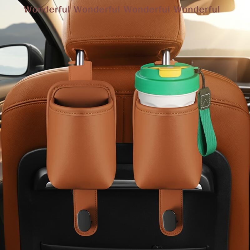 Travel Accessories Holder - Premium Car Seat Back Cup Holders