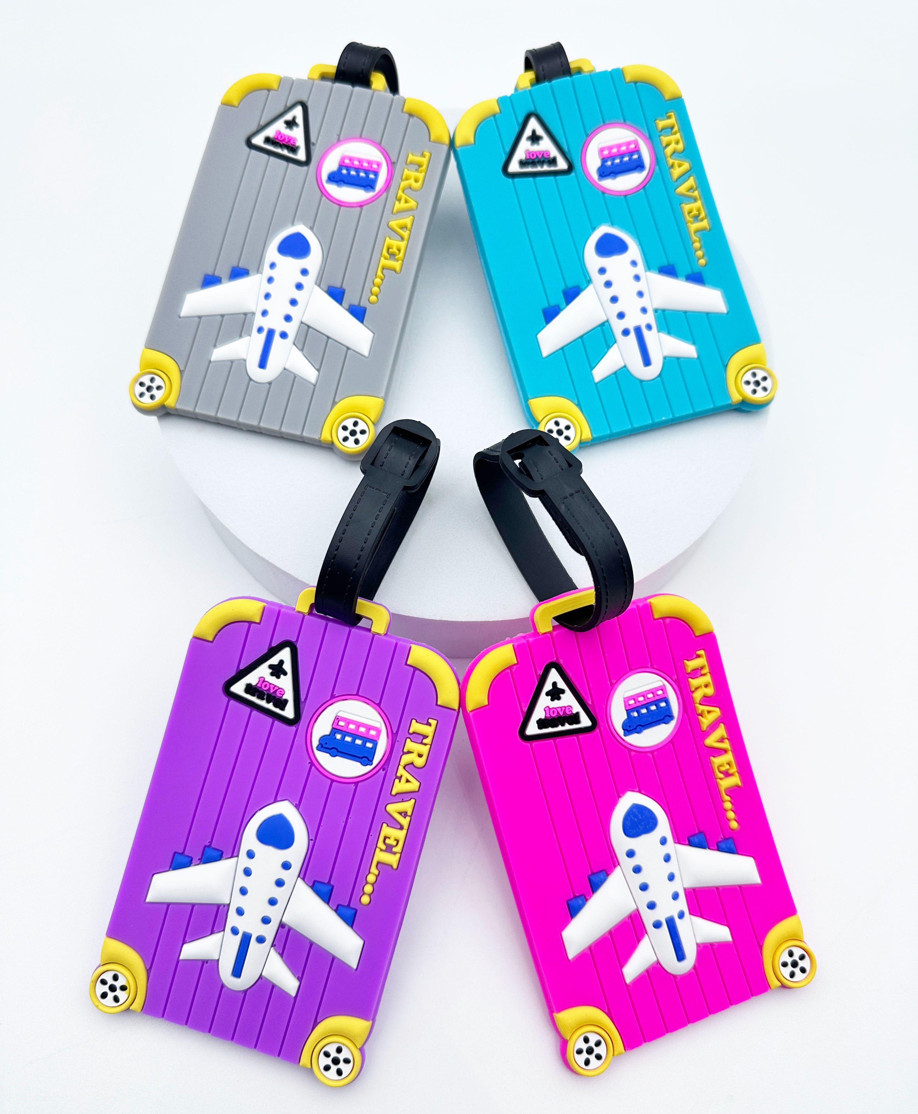 Travel Accessories International - 1PCS Creative Aircraft Multi Color Luggage