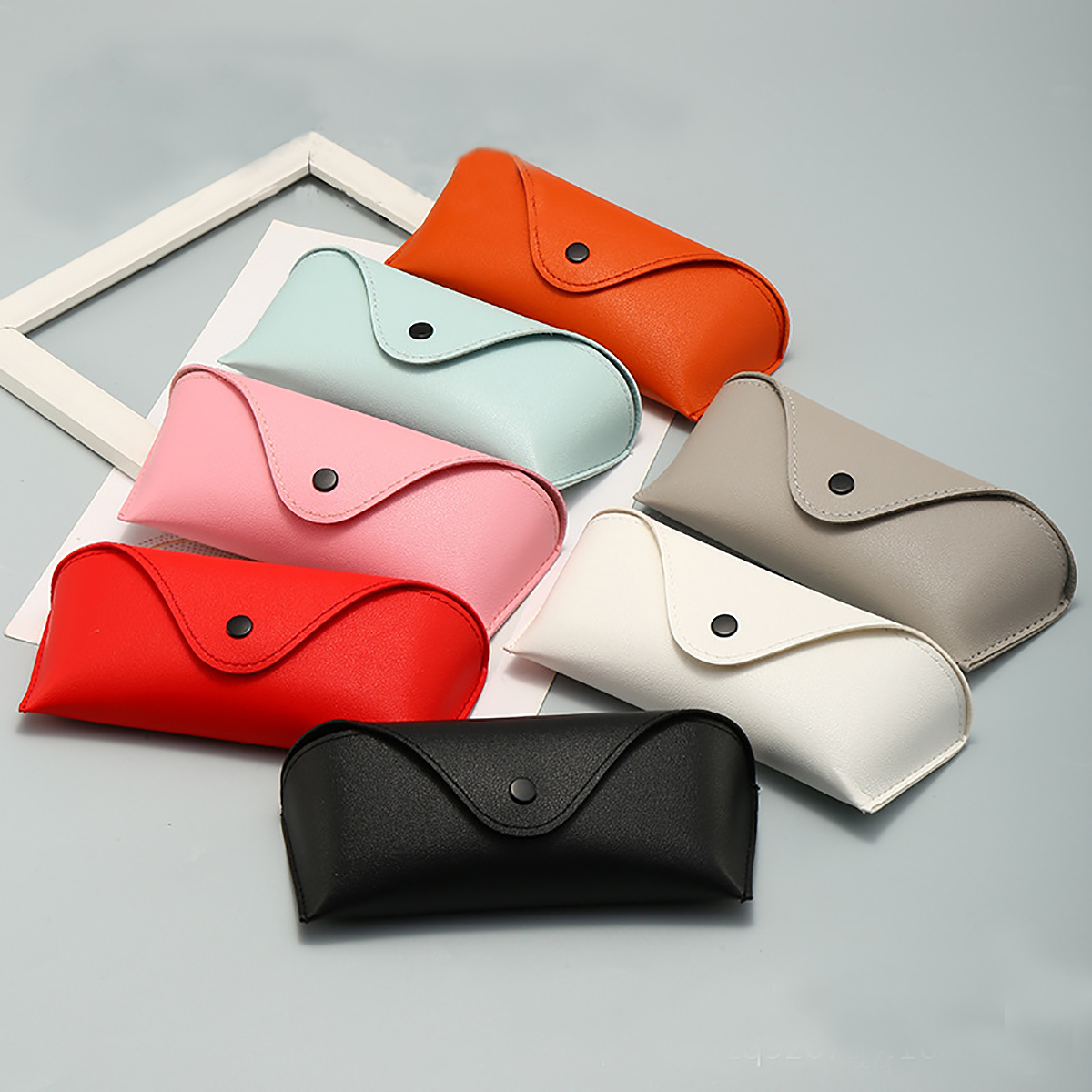 1pc Soft PU Leather Sunglasses - Travel Accessories Pouch For Men 리뷰 및 가격