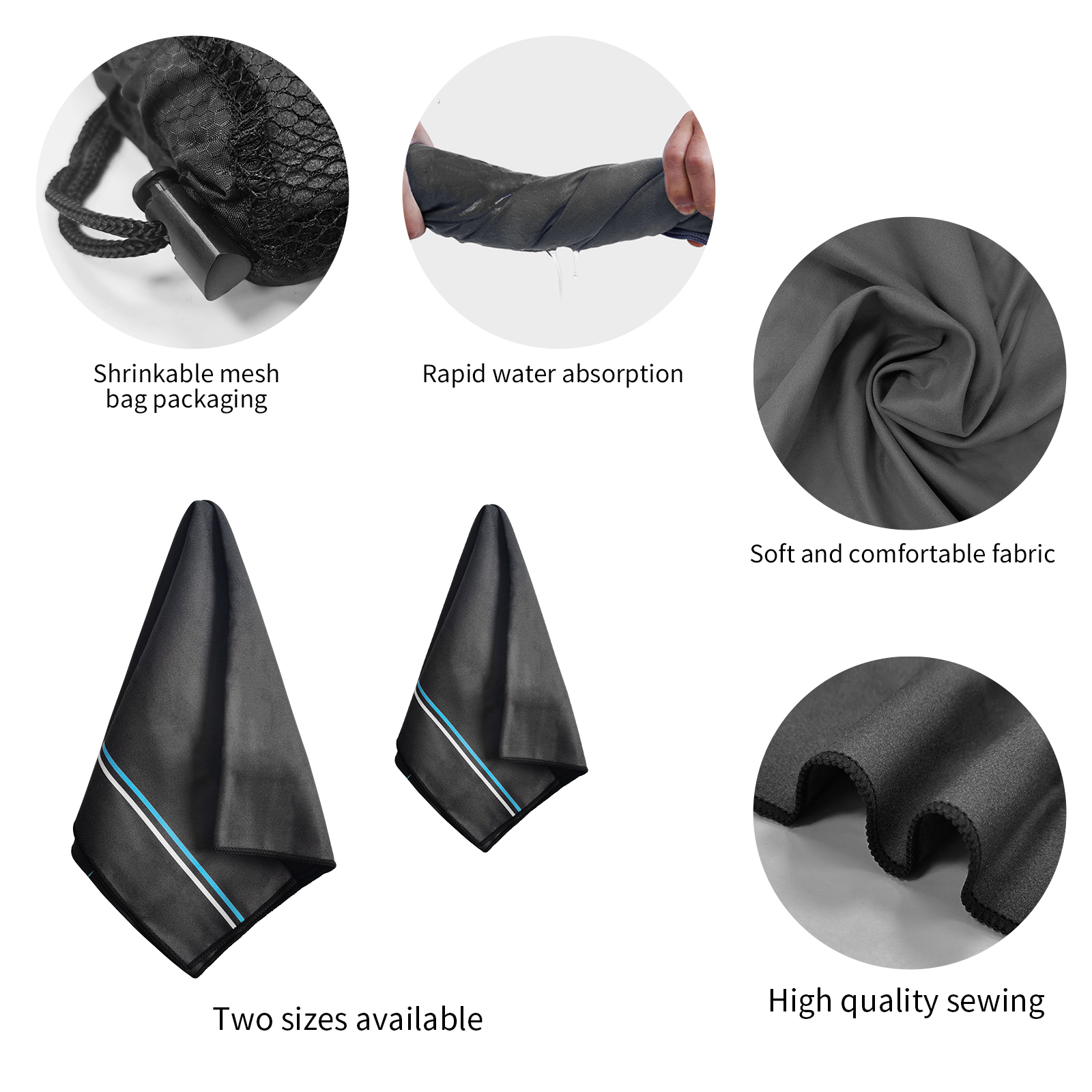 AQUA Microfiber Quick Dry and  - Travel Towel Quick Dry 리뷰 및 가격