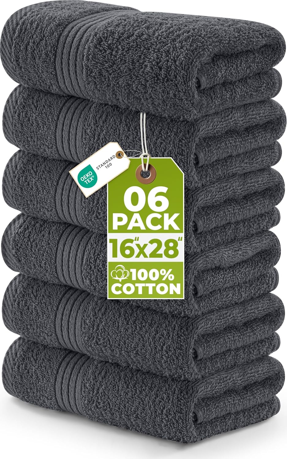 6 Piece Hand Towels Set 16x28  - Travel Towel Quick Dry 리뷰 및 가격