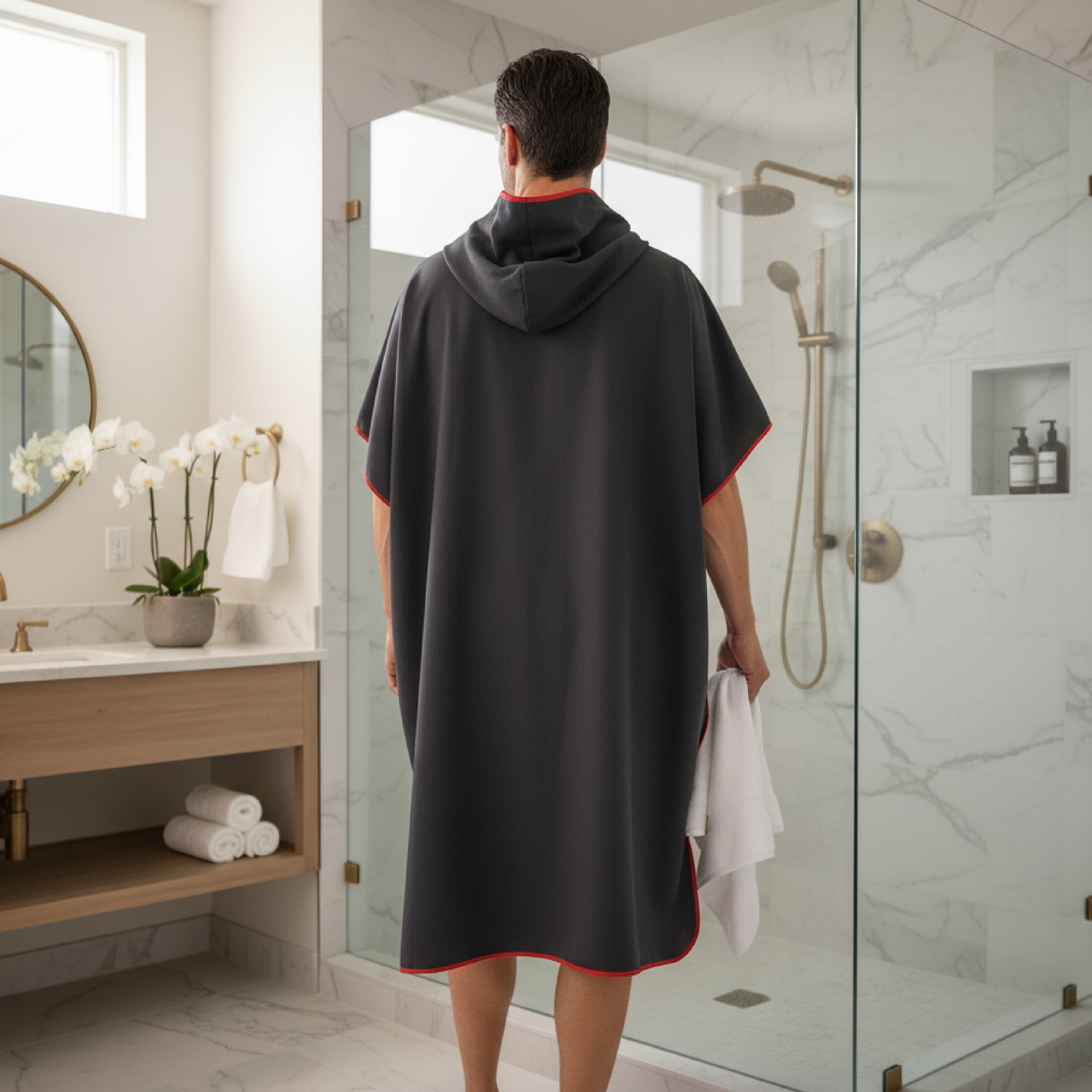 Quick Dry Poncho 80x100cm in B - Travel Towel Quick Dry 리뷰 및 가격