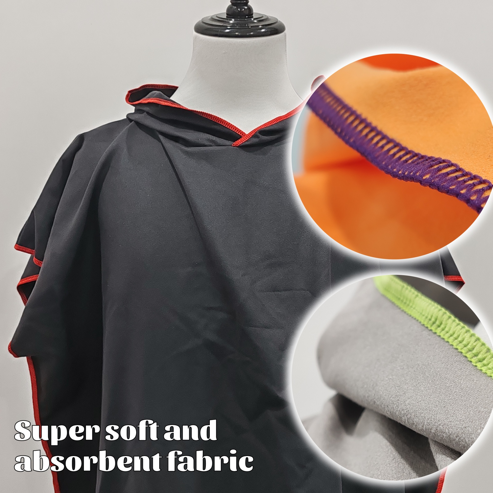 Quick Dry Poncho 80x100cm in B - Travel Towel Quick Dry 리뷰 및 가격