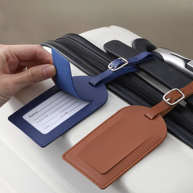 Women Men Luggage Tags PU Leat - Travel Accessories International 리뷰 및 가격