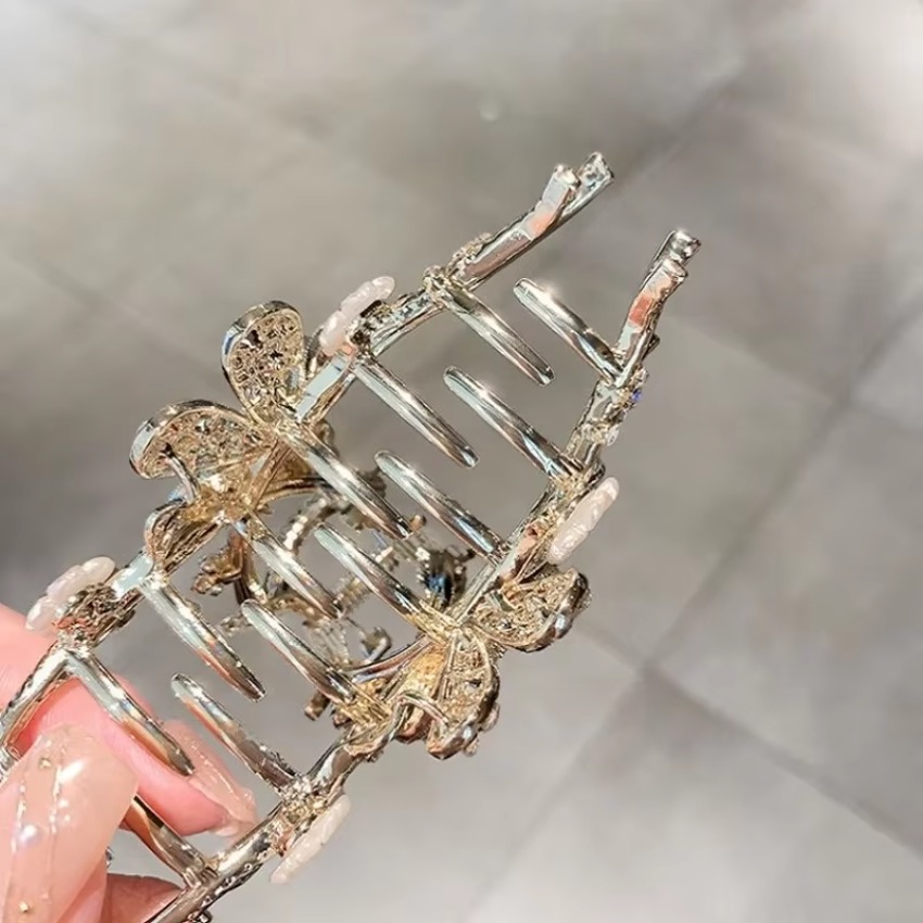 1 Pcs Metal Hair Claw Pearl Ha - Travel Accessories For Girls 리뷰 및 가격