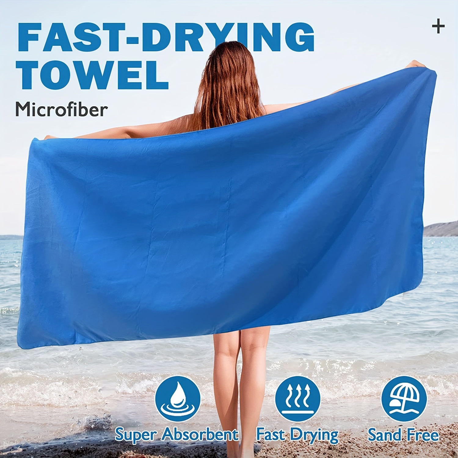 2Pcs Beach Towels Microfiber S - Travel Towel Quick Dry 리뷰 및 가격