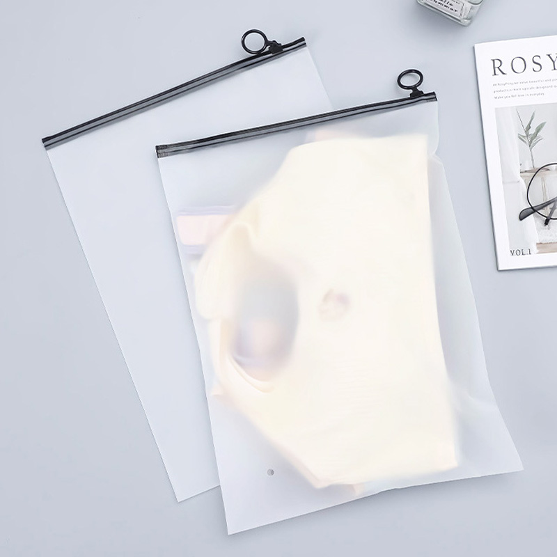 500Pcs/Lot Frosted Zipper Bag  - Travel Ziplock Bags 리뷰 및 가격