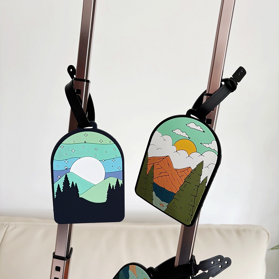 1/3/6pcs landscape luggage tag - Travel Accessories International 리뷰 및 가격