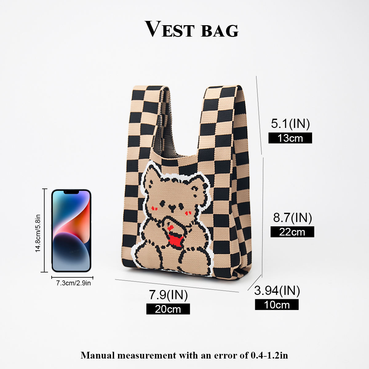 Cute Knitted Handbag for Girls - Travel Accessories For Girls 리뷰 및 가격