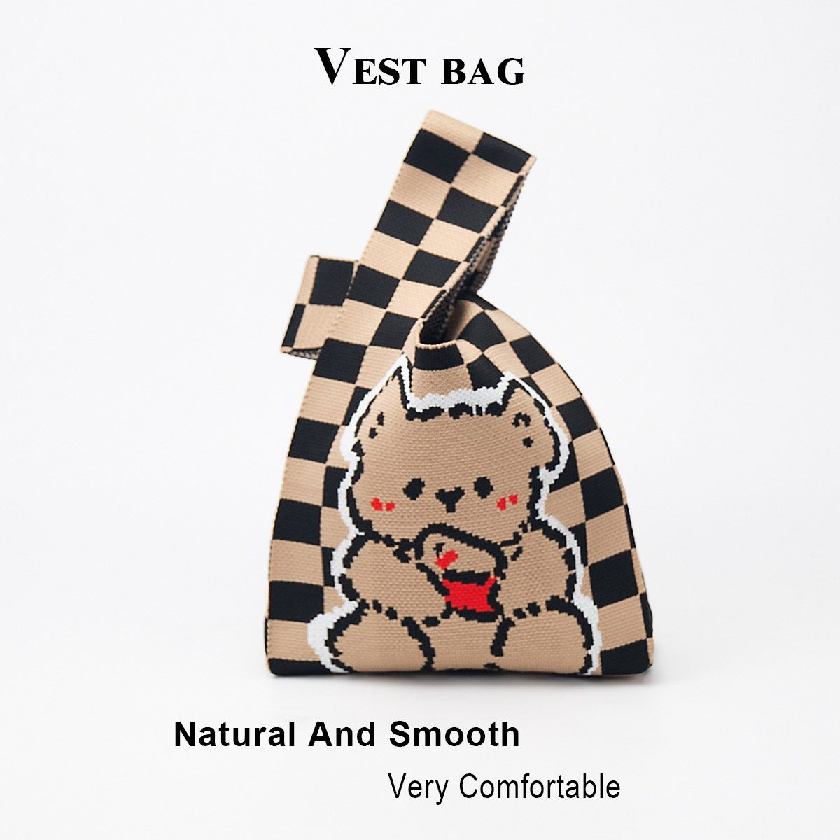 Cute Knitted Handbag for Girls - Travel Accessories For Girls 리뷰 및 가격