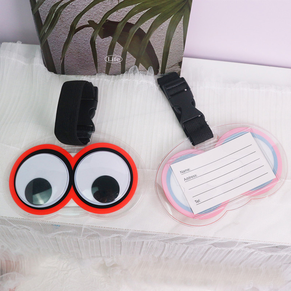 Cute Eyes Luggage Tags Funny S - Travel Accessories International 리뷰 및 가격