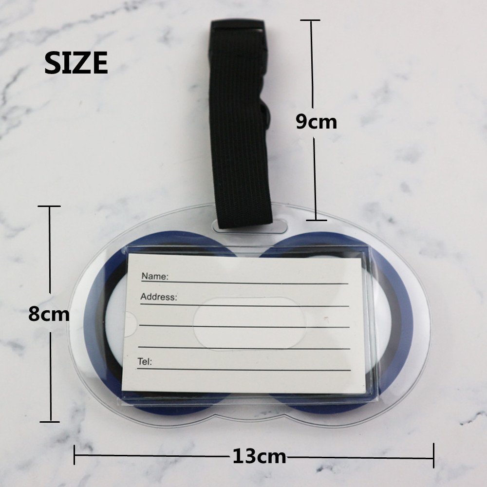 Cute Eyes Luggage Tags Funny S - Travel Accessories International 리뷰 및 가격