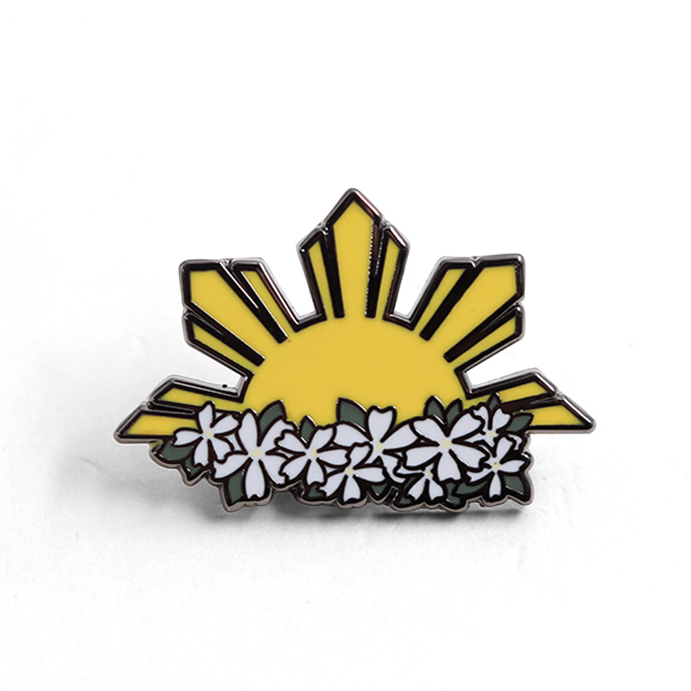 1 pc Philippines Sun Enamel Pi - Travel Accessories Philippines 리뷰 및 가격