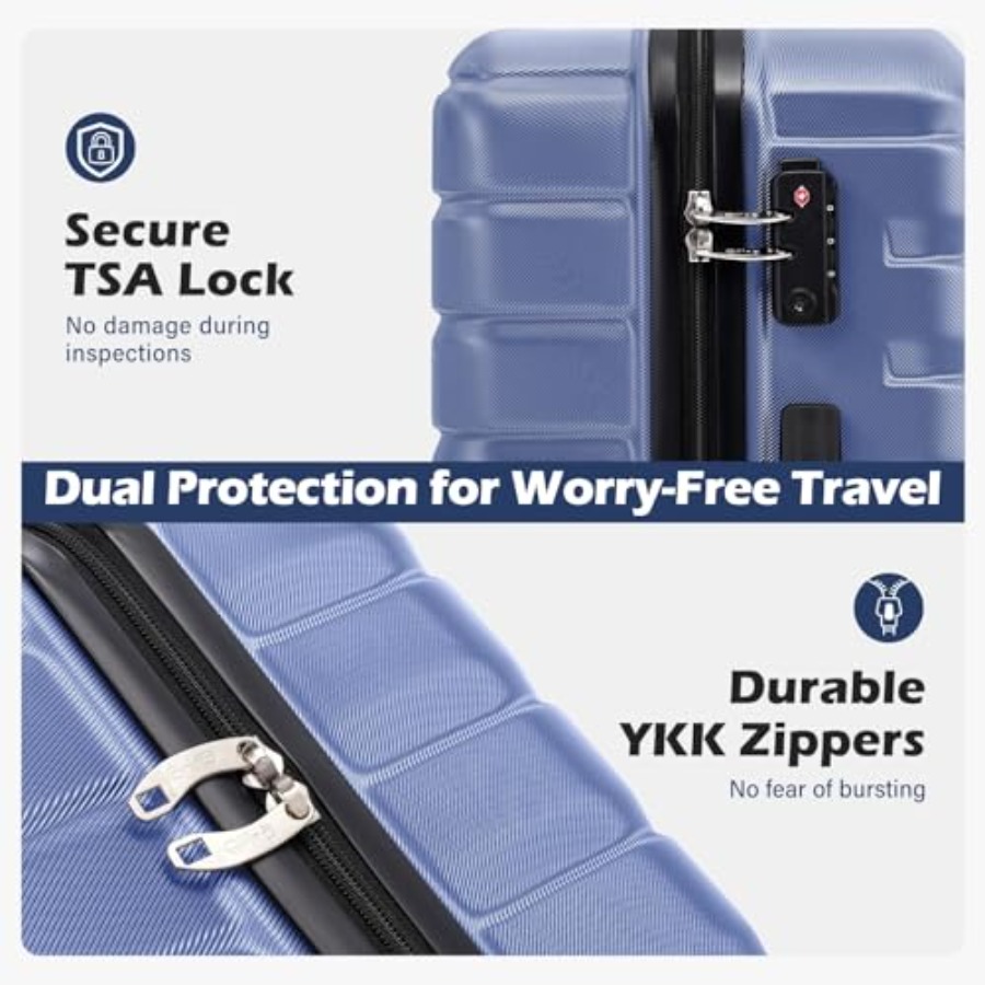 Carry On Luggage Airline Appro - Travel Lock Tsa Approved 리뷰 및 가격