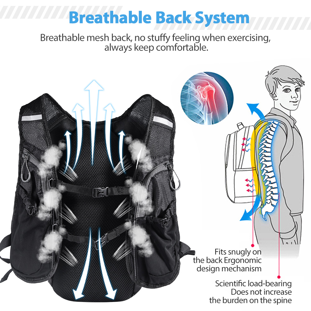Running Backpack Vest With Wat - Hydration Pack Backpack 리뷰 및 가격