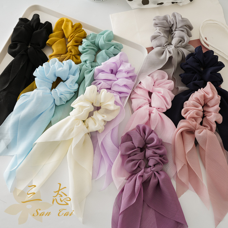 1Pc Fashion 25cm Chiffon Long  - Travel Accessories For Girls 리뷰 및 가격