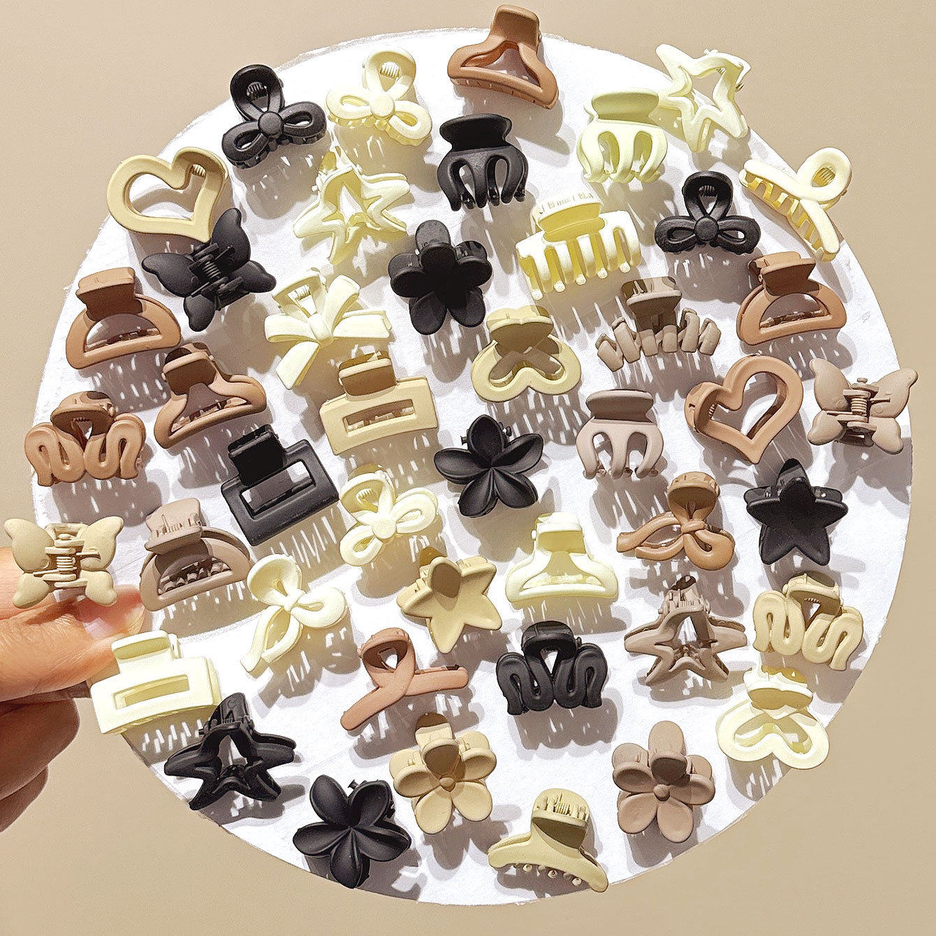 10/20/30pcs Beige Mixed Pack S - Travel Accessories Gifts For Women 리뷰 및 가격