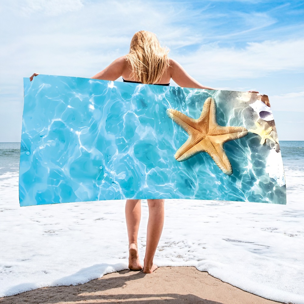 27.5x55inch Blue Ocean Jellyfi - Travel Towel Quick Dry 리뷰 및 가격