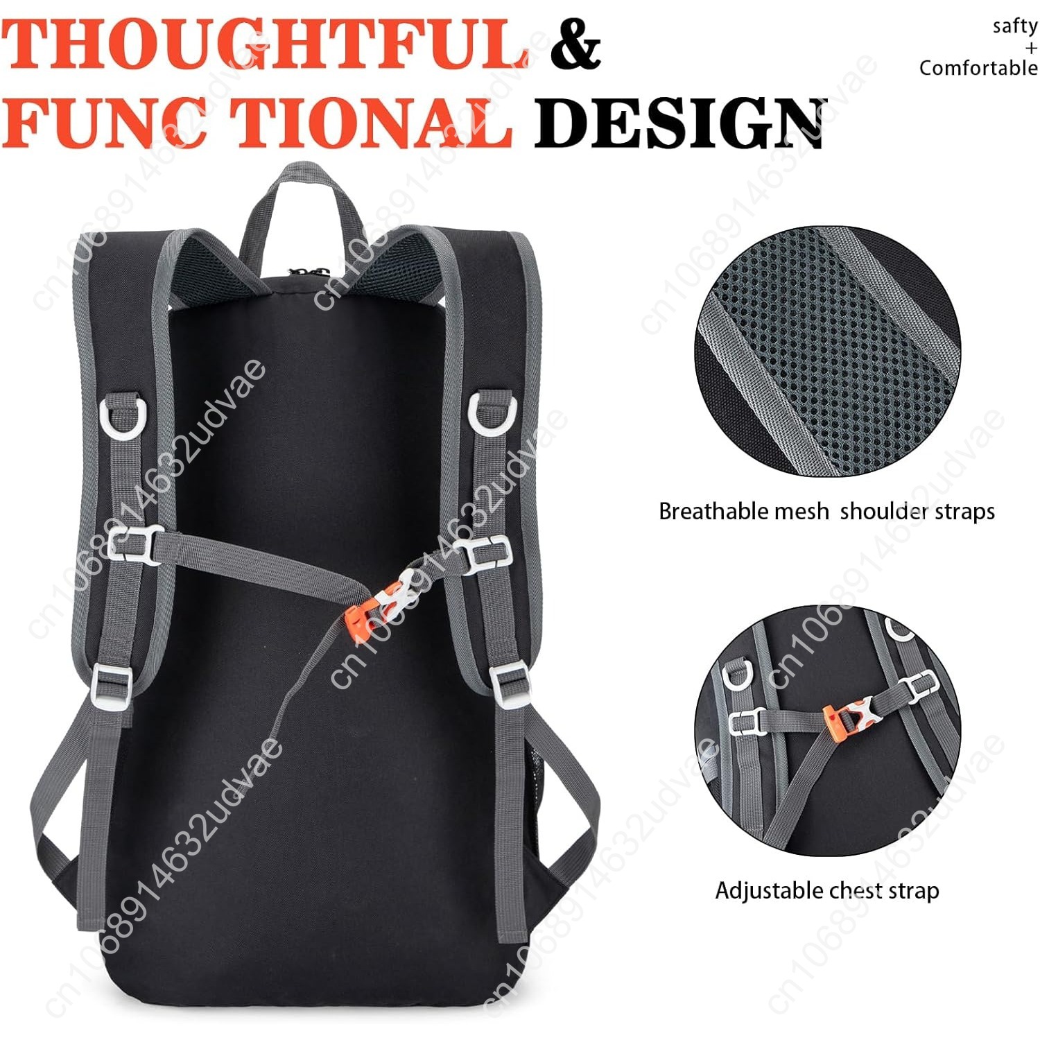 Hiking Backpack,Large 35L Trav - Packable Daypack Foldable 리뷰 및 가격