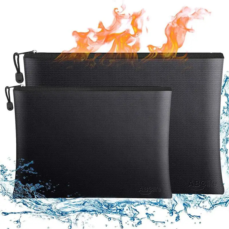 Fireproof Document Bag Waterpr - Travel Ziplock Bags 리뷰 및 가격