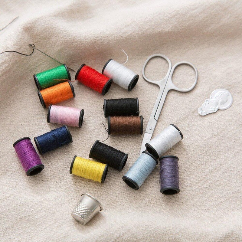 Portable 10Pcs/set Sewing Kit  - Travel Accessories Kit Bag 리뷰 및 가격
