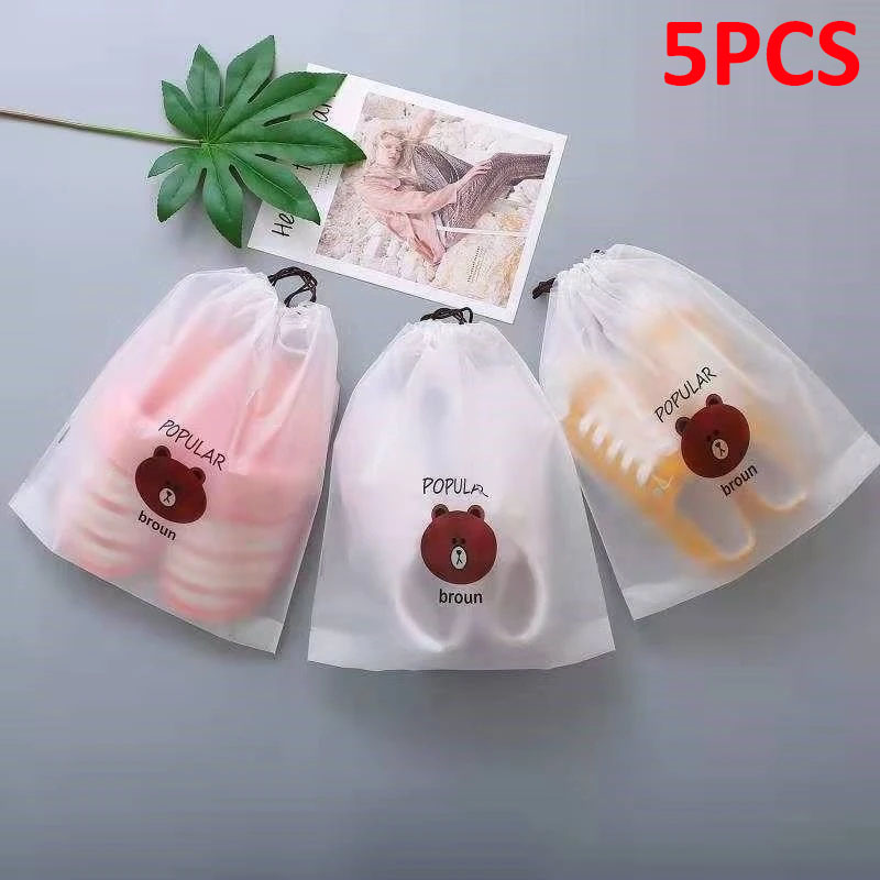 5PCS Shoe dust storage bag Zip - Travel Ziplock Bags 리뷰 및 가격