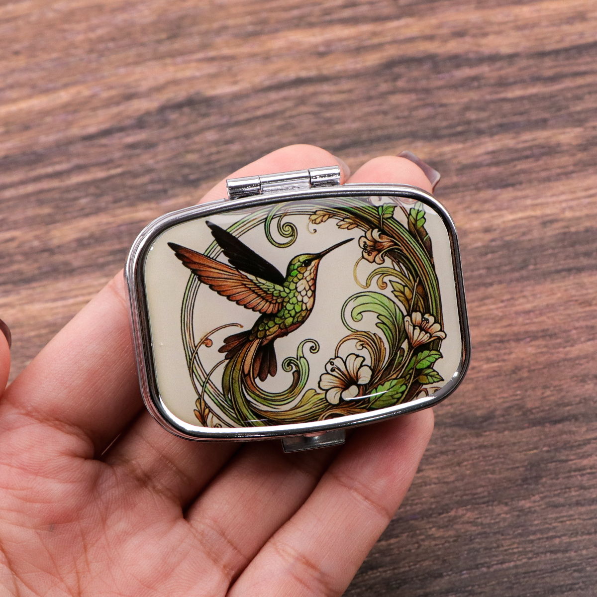 Cute Bird Cartoon Travel Pill  - Travel Accessories Holder 리뷰 및 가격