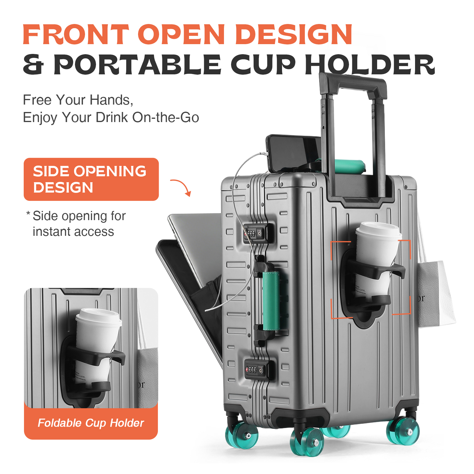 AIWEINY Aluminum Magnesium All - Travel Lock Tsa Approved 리뷰 및 가격