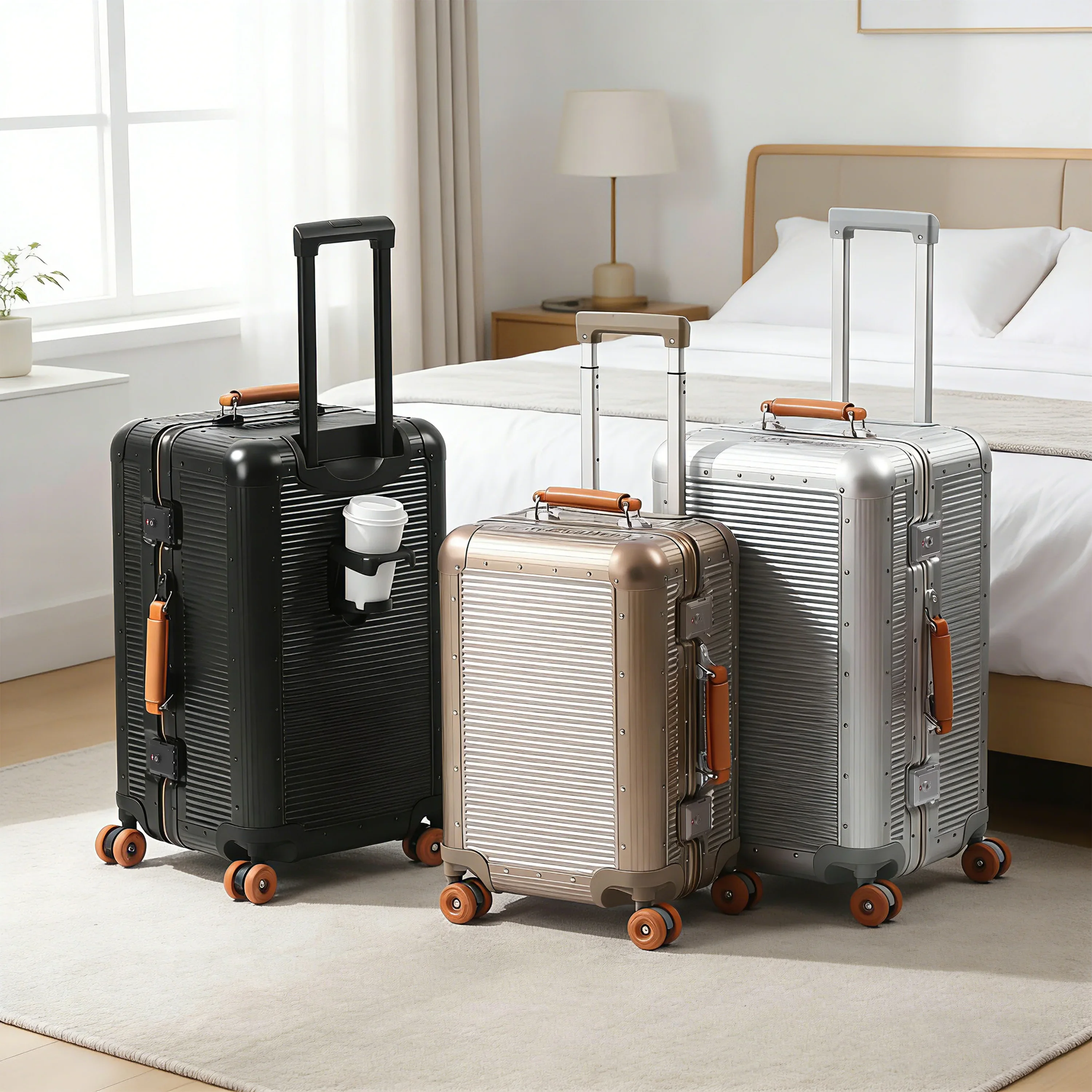 Aluminum Frame PC Luggage 20/2 - Travel Lock Tsa Approved 리뷰 및 가격