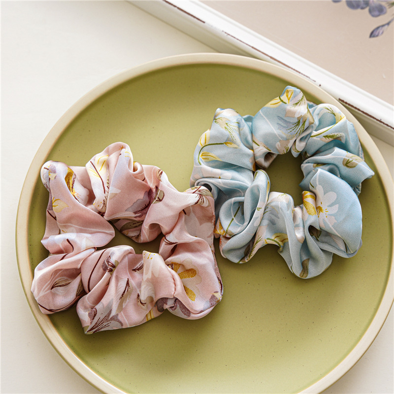Floral Print Triangle Head Sca - Travel Accessories For Girls 리뷰 및 가격