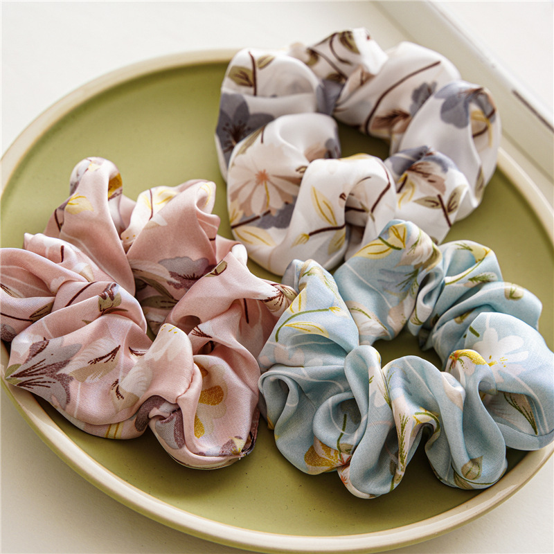 Floral Print Triangle Head Sca - Travel Accessories For Girls 리뷰 및 가격