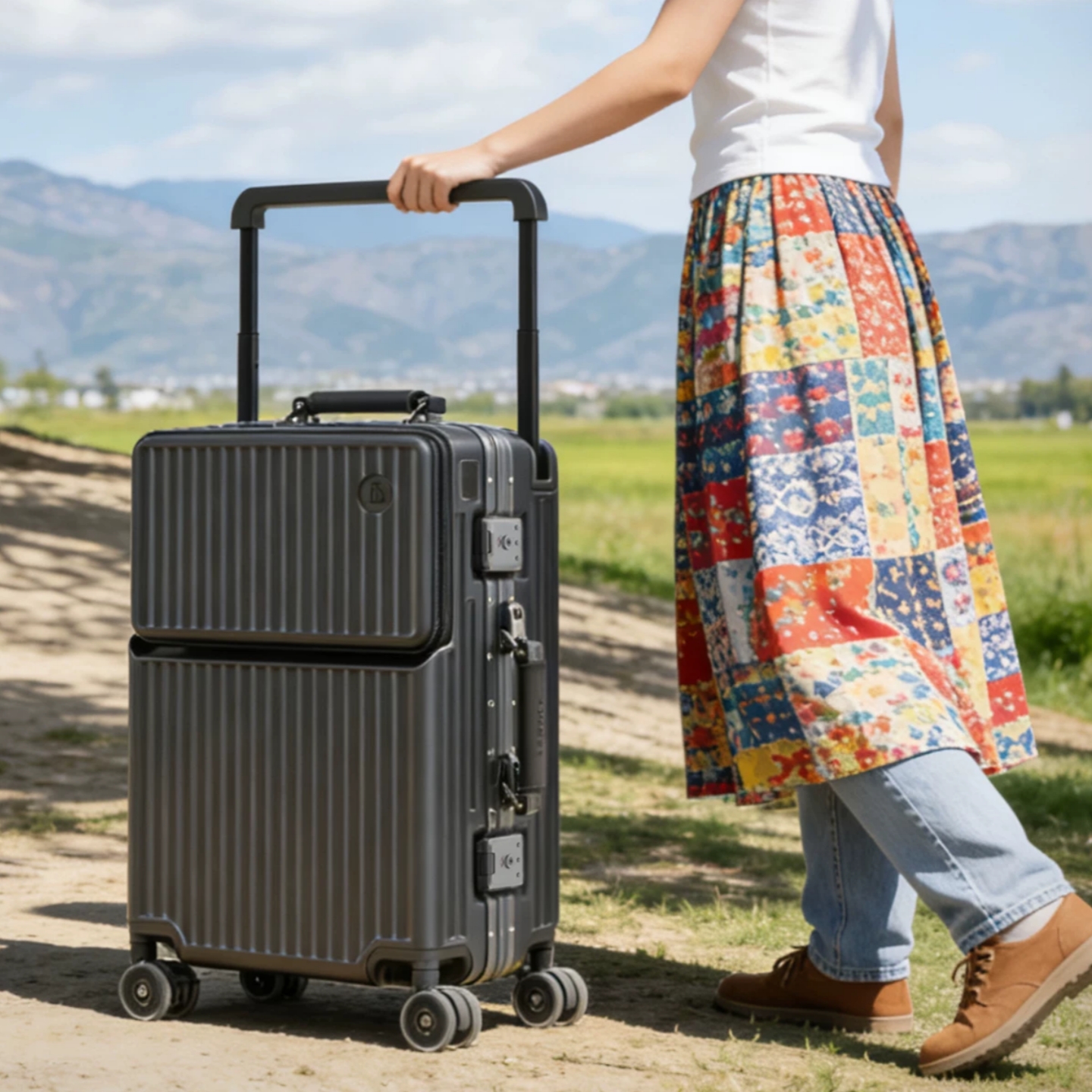 Front Opening Suitcase Wide Ha - Travel Lock Tsa Approved 리뷰 및 가격