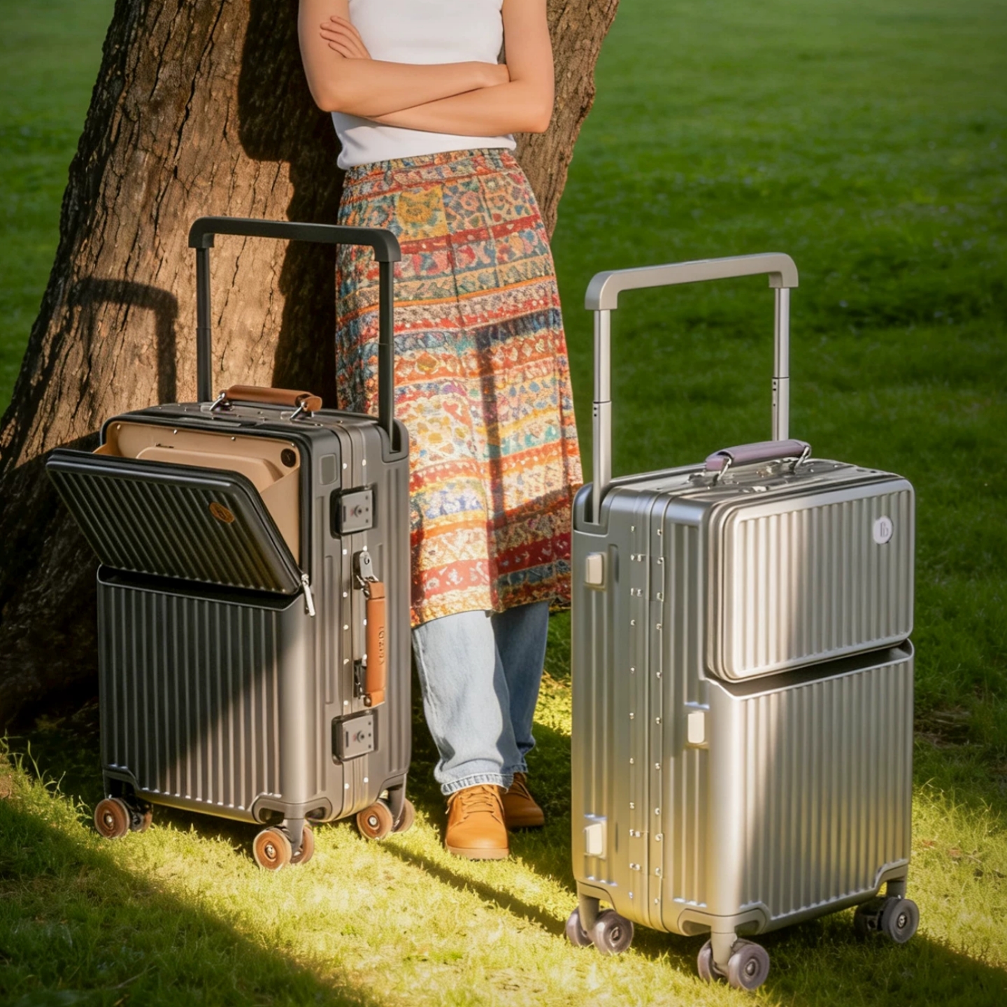 Front Opening Suitcase Wide Ha - Travel Lock Tsa Approved 리뷰 및 가격