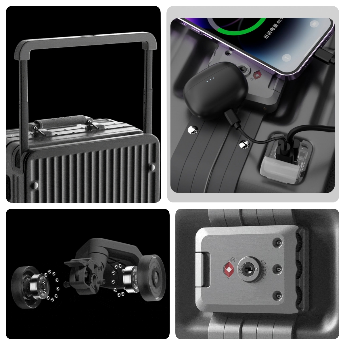 Front Opening Suitcase Wide Ha - Travel Lock Tsa Approved 리뷰 및 가격