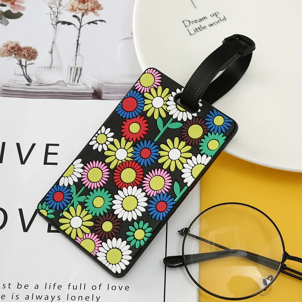 1PCS Geometric Luggage Tags Su - Travel Accessories International 리뷰 및 가격