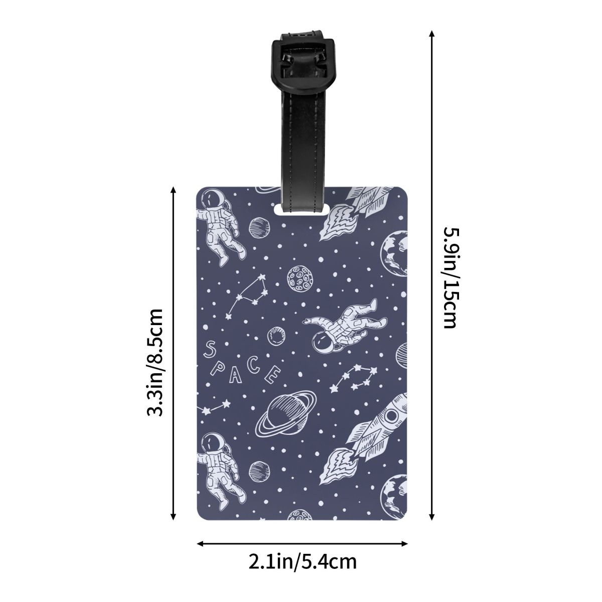 Custom Space And Astronaut Lug - Travel Accessories International 리뷰 및 가격
