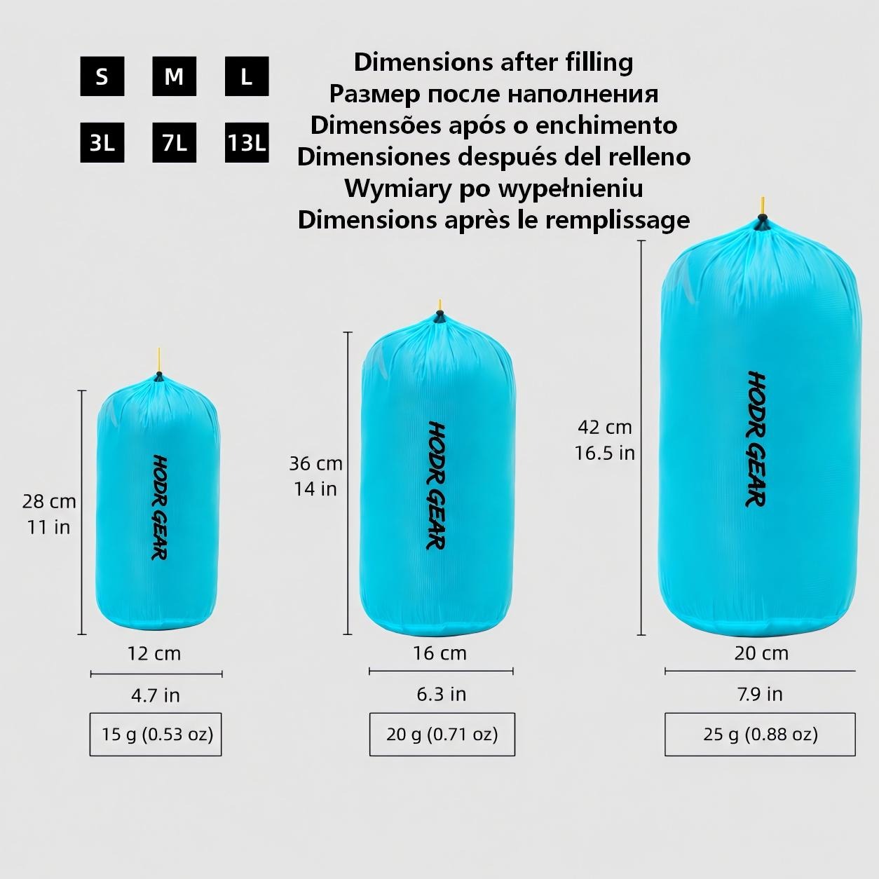 [HODRGEAR] Stuff Sack Ultralig - Hydration Pack Backpack 리뷰 및 가격
