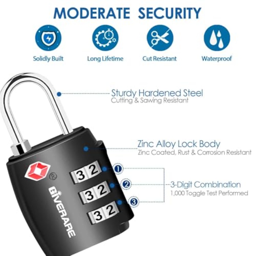 TSA Approved Travel Luggage Lo - Travel Lock Tsa Approved 리뷰 및 가격