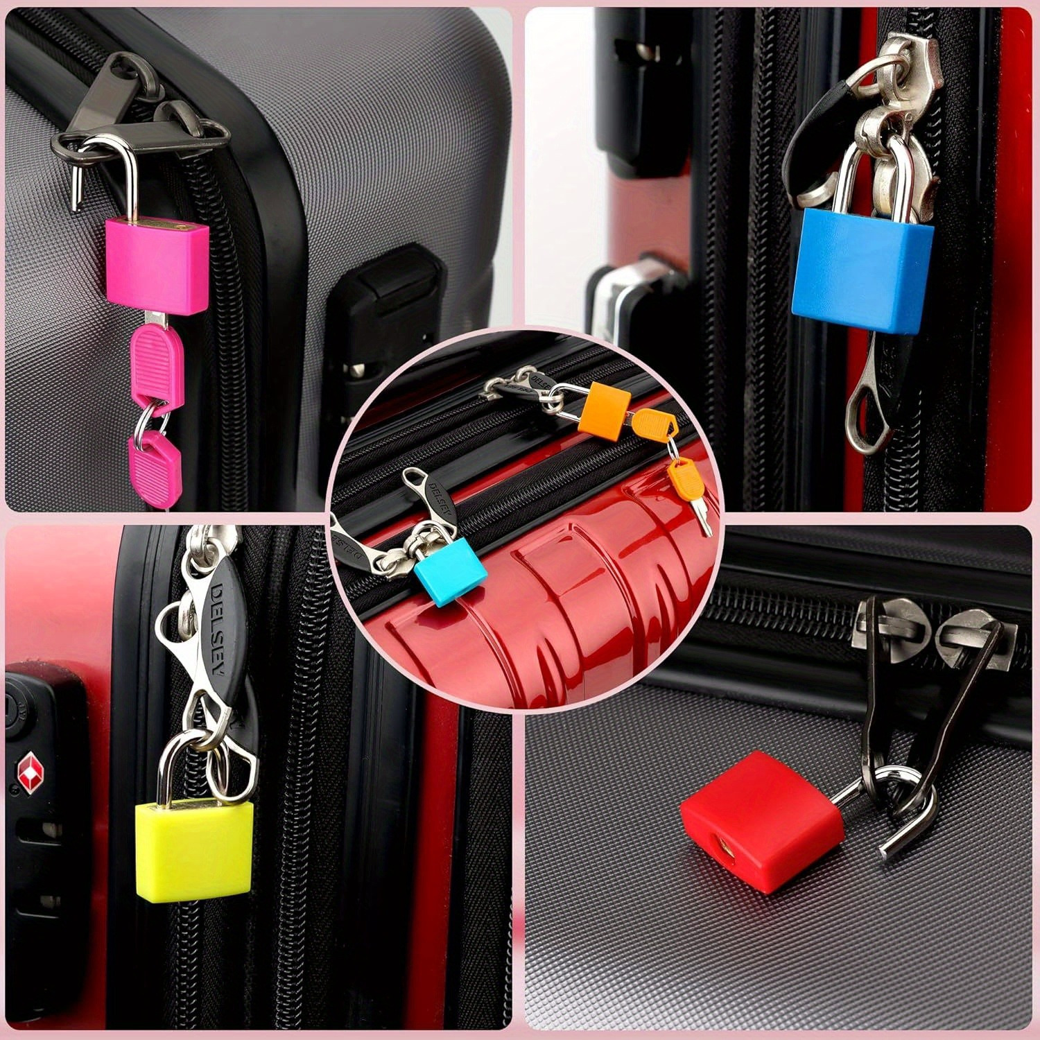 6pcs Suitcase Lock Small Stron - Travel Lock Tsa Approved 리뷰 및 가격
