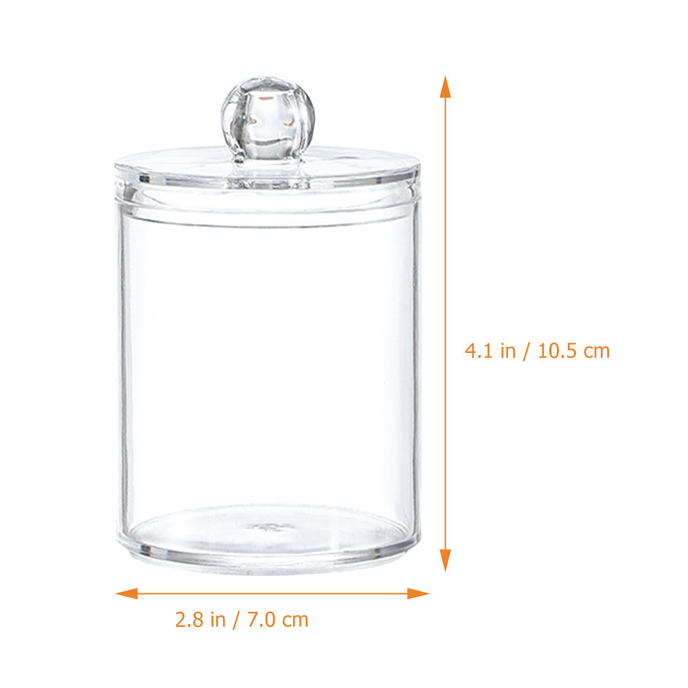 Clear Cotton Ball Dispenser Co - Travel Accessories Holder 리뷰 및 가격
