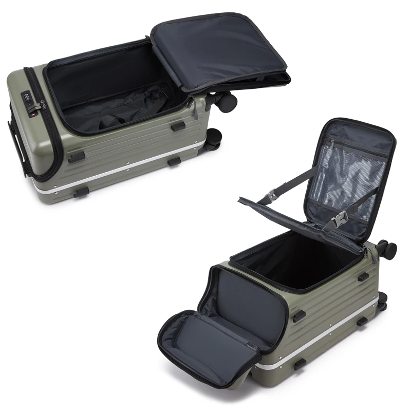 100% PC Hard Shell Luggage Fro - Travel Lock Tsa Approved 리뷰 및 가격
