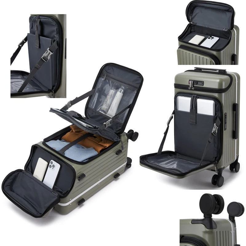 100% PC Hard Shell Luggage Fro - Travel Lock Tsa Approved 리뷰 및 가격