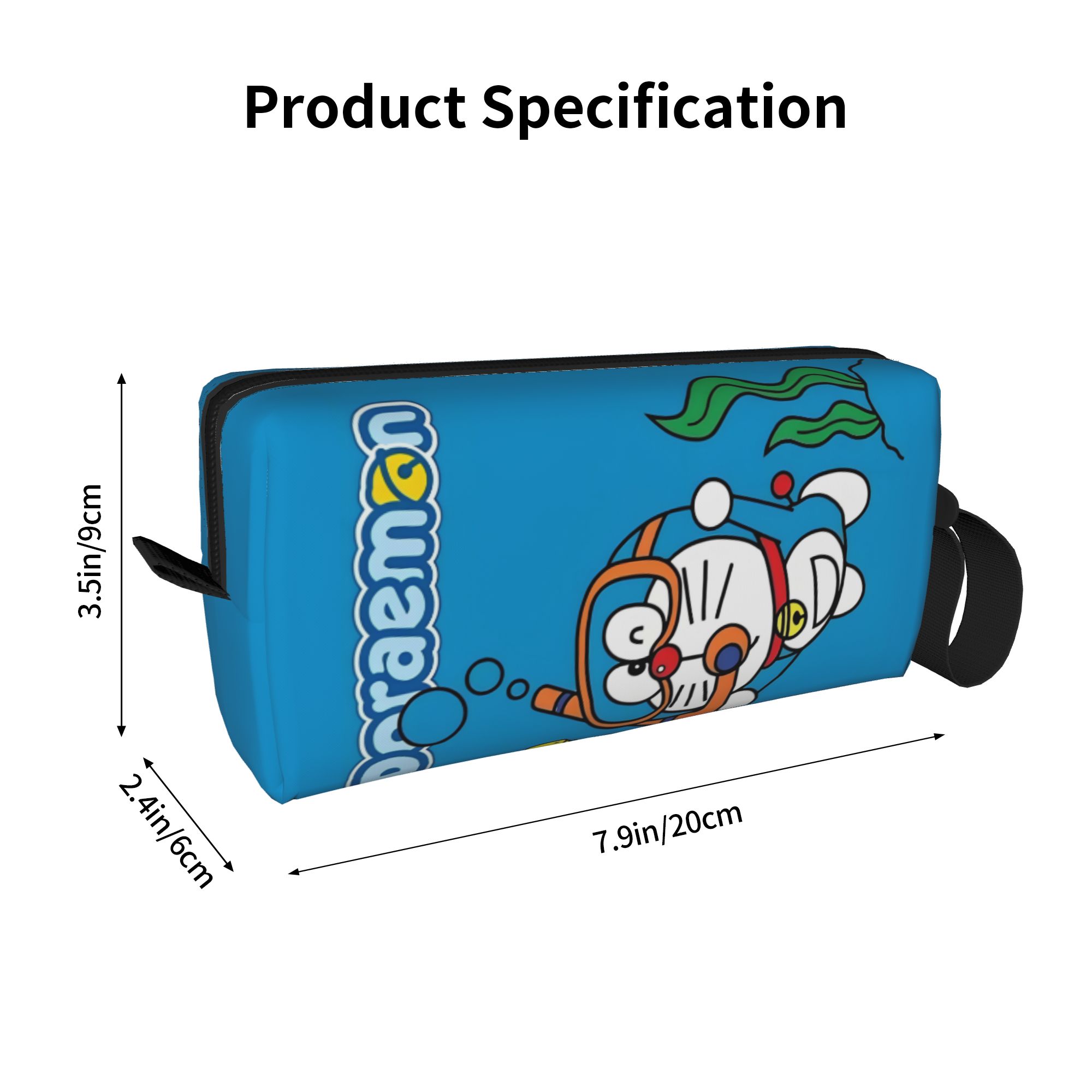 Custom Cute Cartoon D-Doraemon - Travel Accessories Kit Bag 리뷰 및 가격