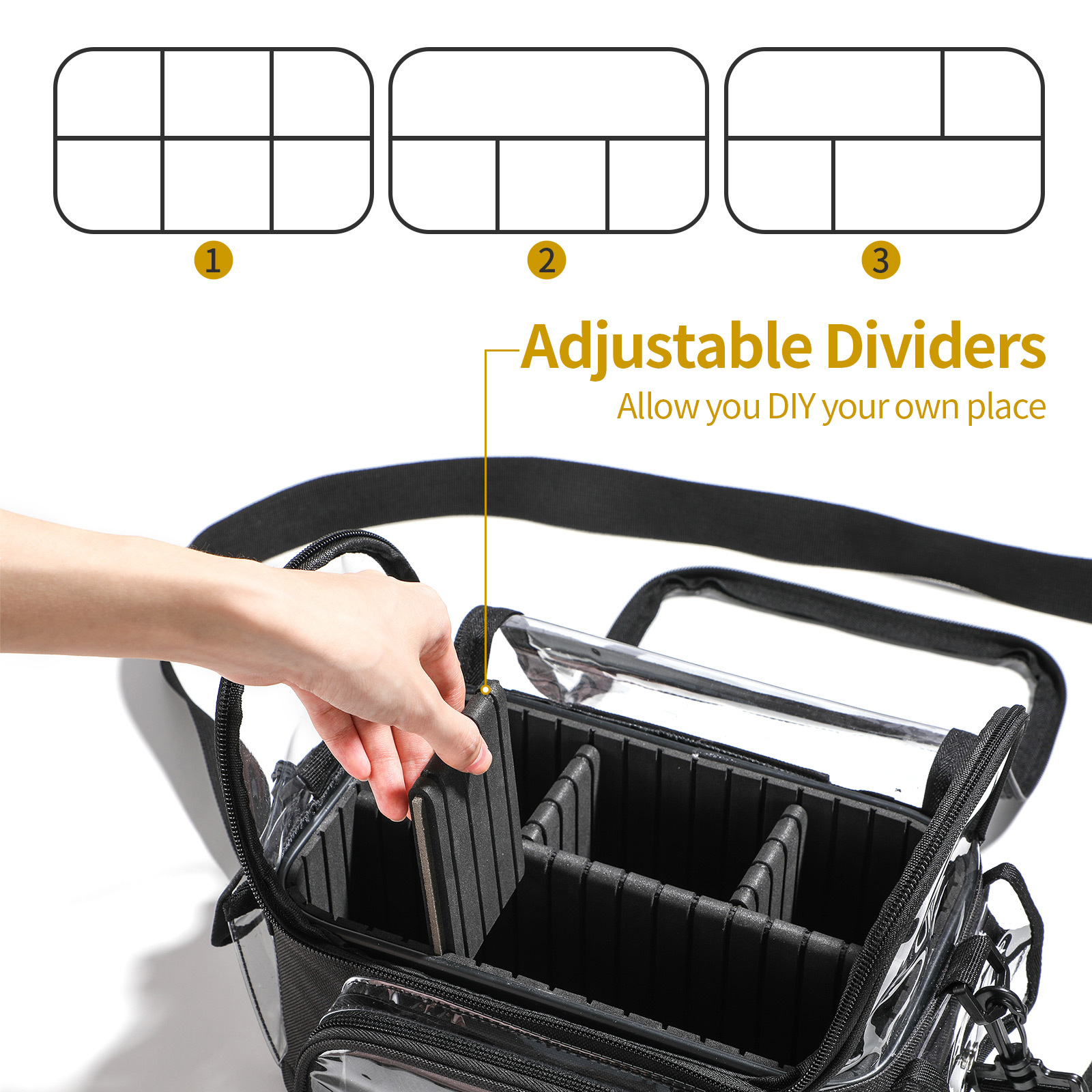Makeup Brush Holder Backpack M - Travel Accessories Holder 리뷰 및 가격