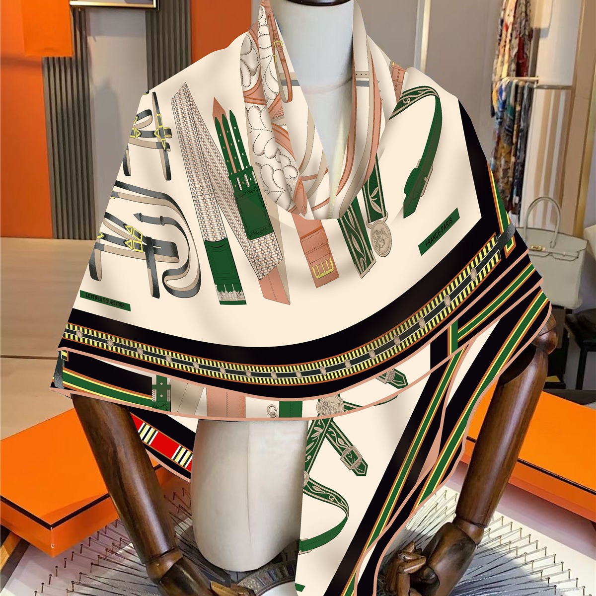 Faux Silk Wool Warm Scarf Wome - Travel Accessories Gifts For Women 리뷰 및 가격