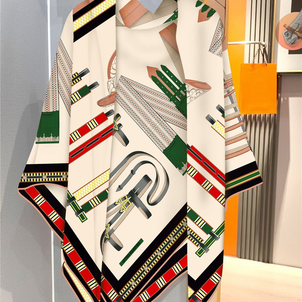 Faux Silk Wool Warm Scarf Wome - Travel Accessories Gifts For Women 리뷰 및 가격